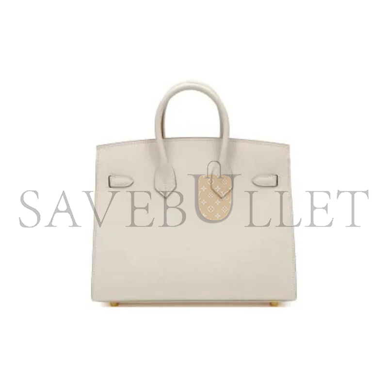 H**me5 master birkin 25 sellier epsom craie gold hardware h079234vcc10 (25*20*13cm)